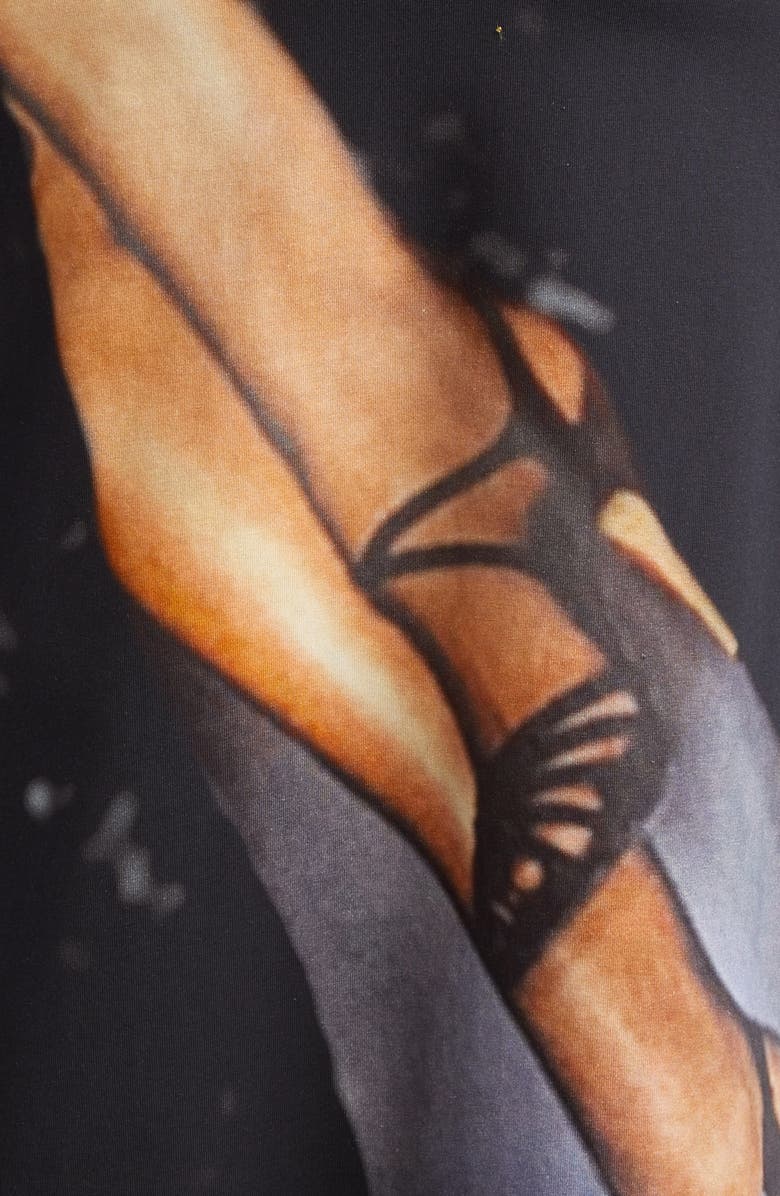 ELLISS Stomp Stretch Organic Cotton Jersey Skirt, Alternate, color, 