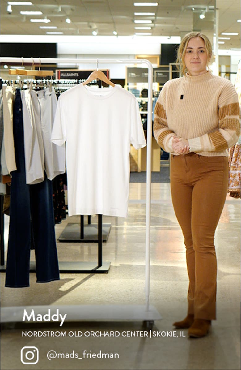 Knox Solid White T-Shirt, sales video thumbnail