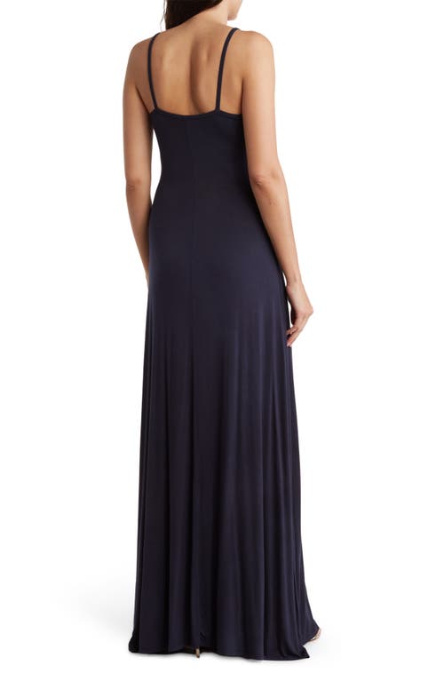 Go Couture V-neck Maxi Dress