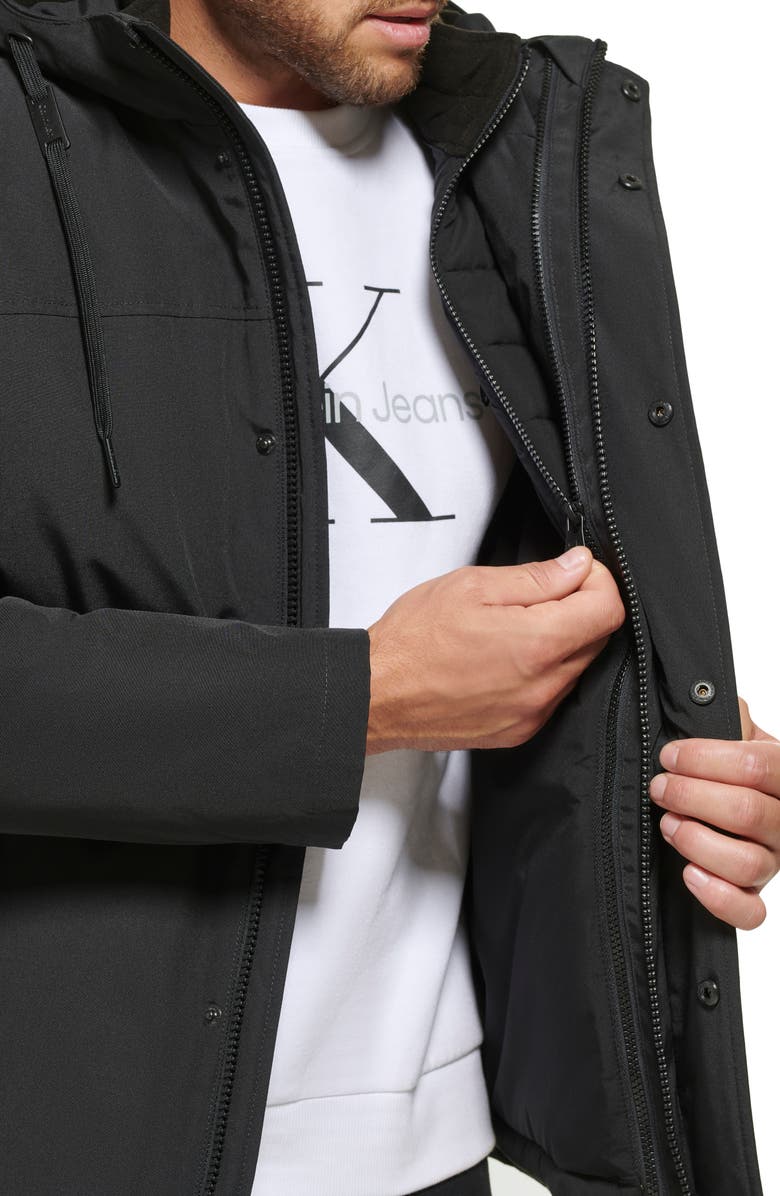 Calvin Klein Arctic 3-in-1 Hooded Jacket, Alternate, color, 
