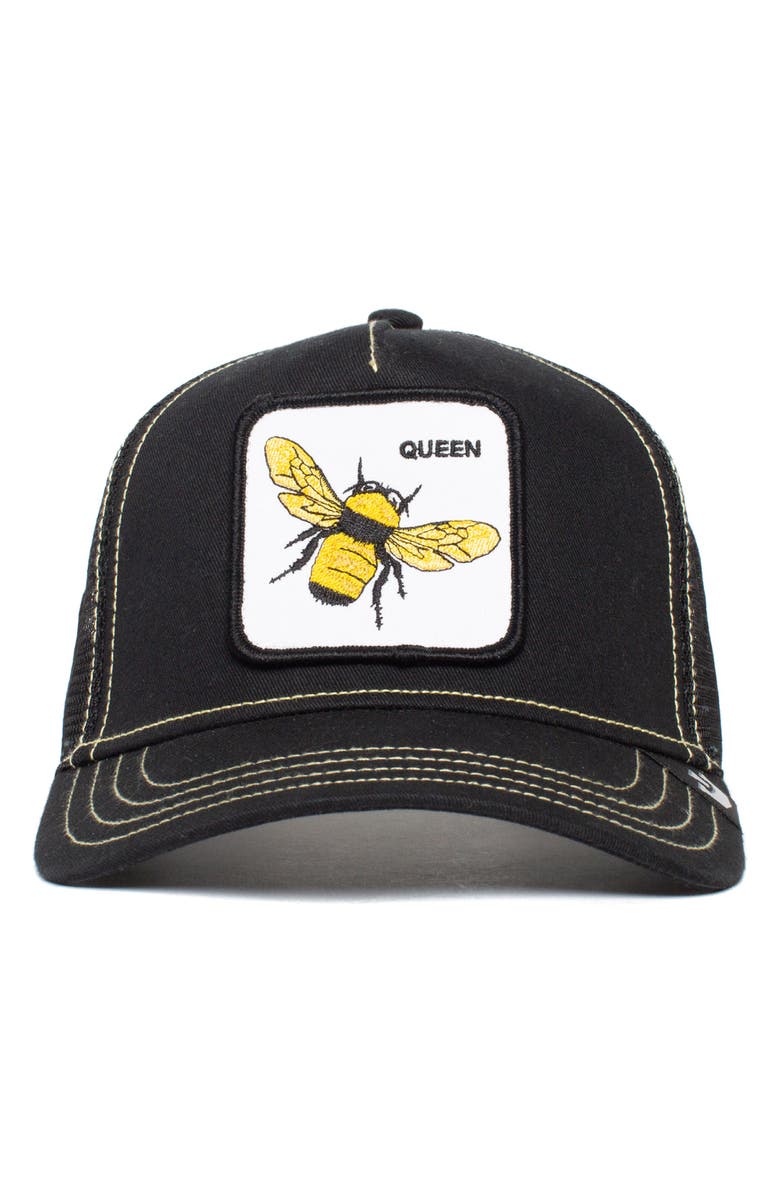 Goorin Bros. The Queen Bee Patch Trucker Hat, Alternate, color,