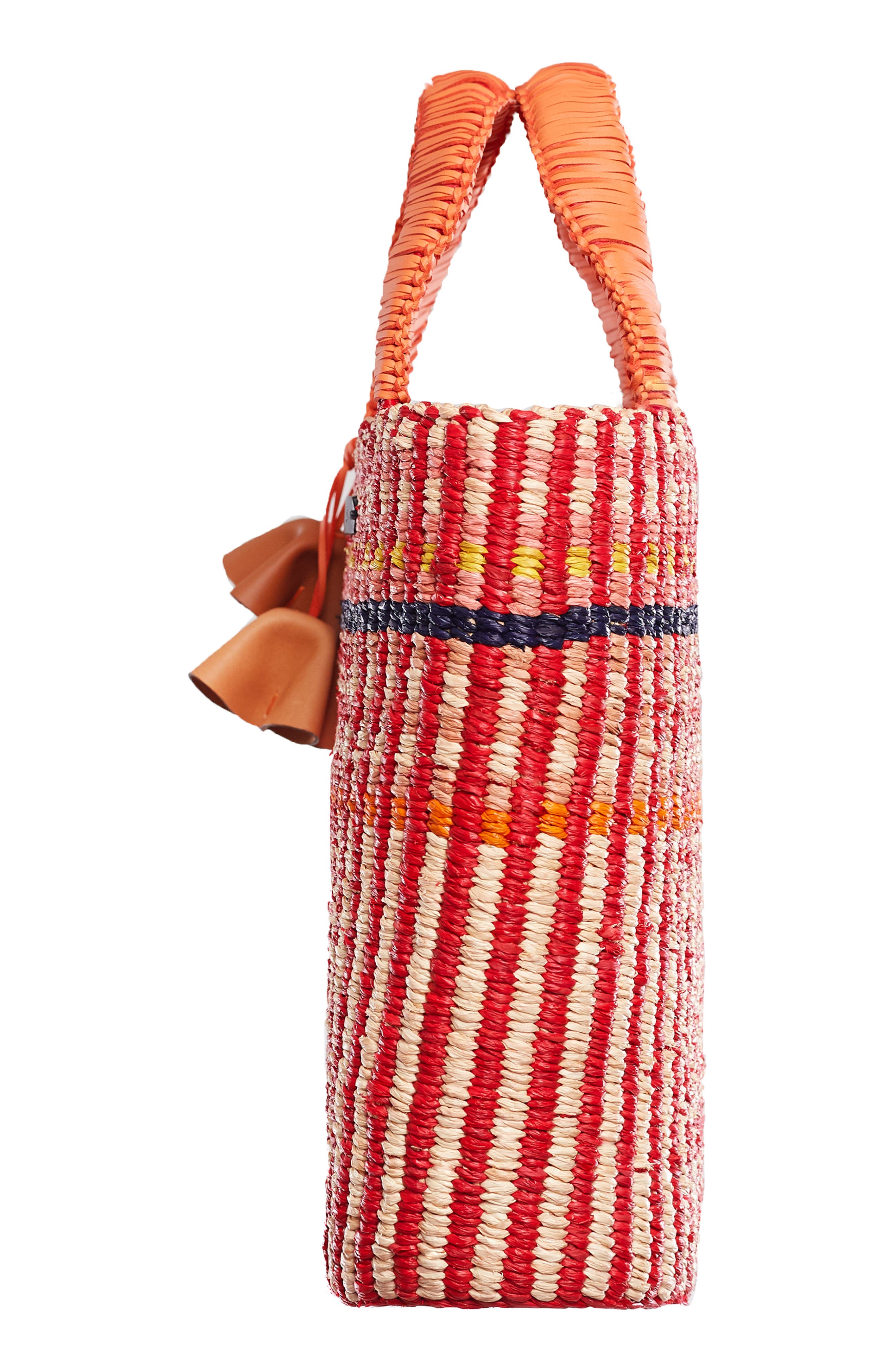 A A K S Delma Raffia Tote, Alternate, color, 