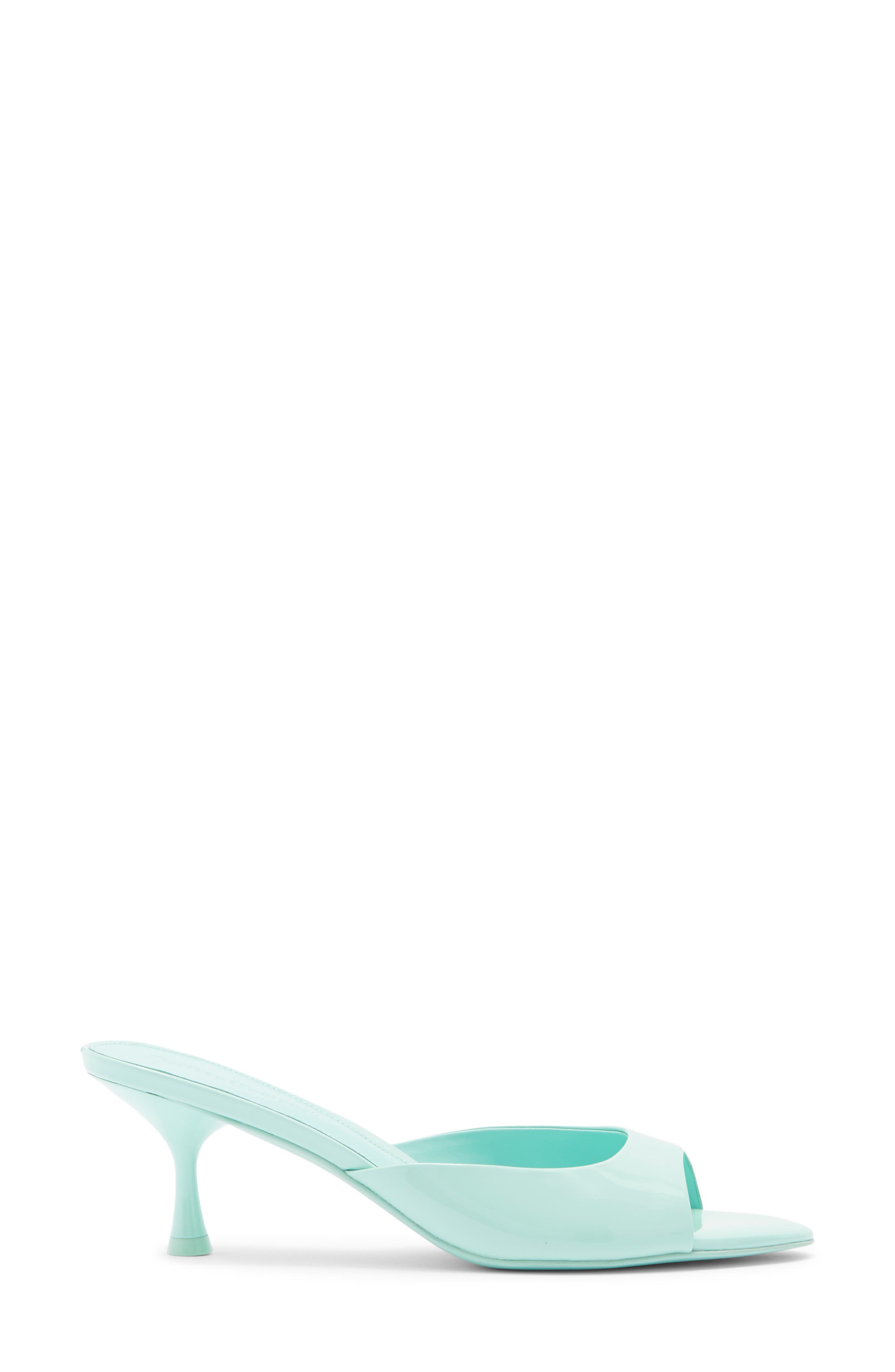 Spy-Kid Slide Sandal, Alternate, color, MINT PATENT