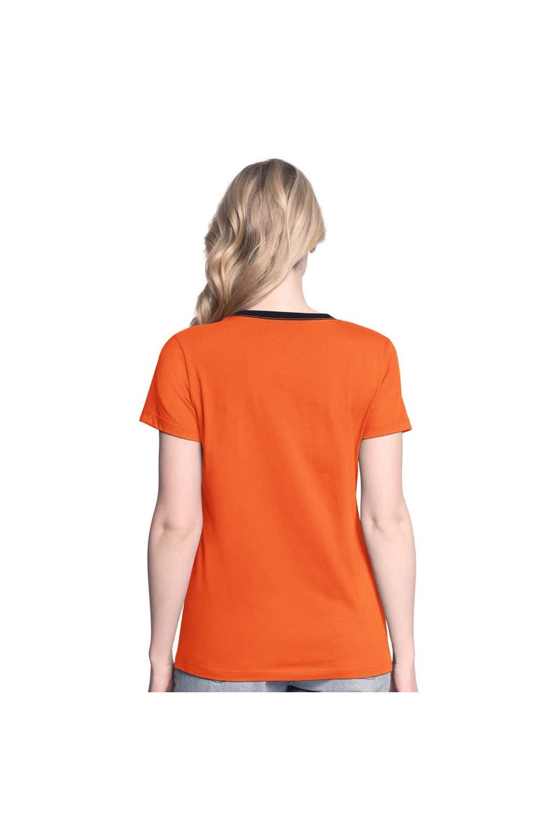 G-III 4HER BY CARL BANKS Women's G-III 4Her by Carl Banks  Orange San Francisco Giants Pitch T-Shirt, Alternate, color, 