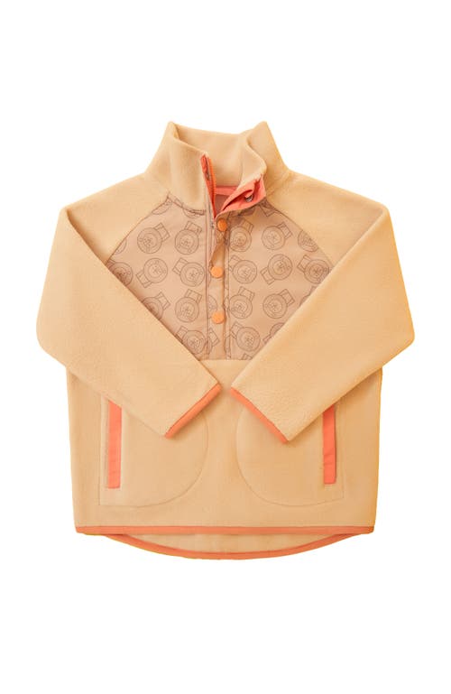 Roarsome Babies'  Fleece Zip Up In Brown