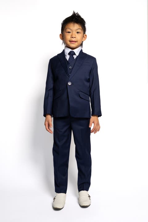 Kids' Luxor 5-Piece Slim Fit Suit (Baby, Toddler, Little Kid & Big Kid)