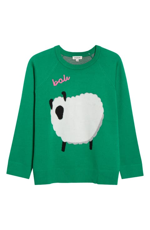Marty Sheep Raglan Sweater