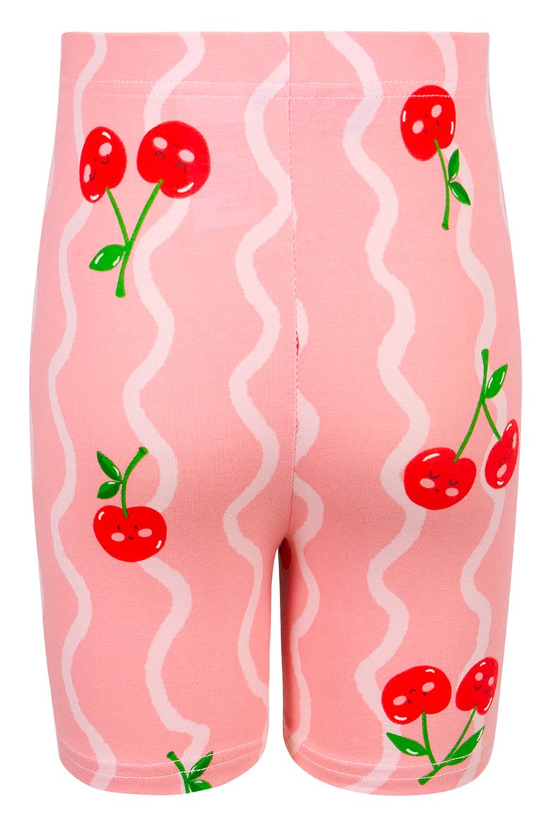 Kids' Lolly Bike Shorts, Alternate, color, CHERRY CORAL