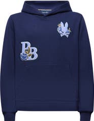 Psycho Bunny Kids' Auguste Floral Patch Hoodie