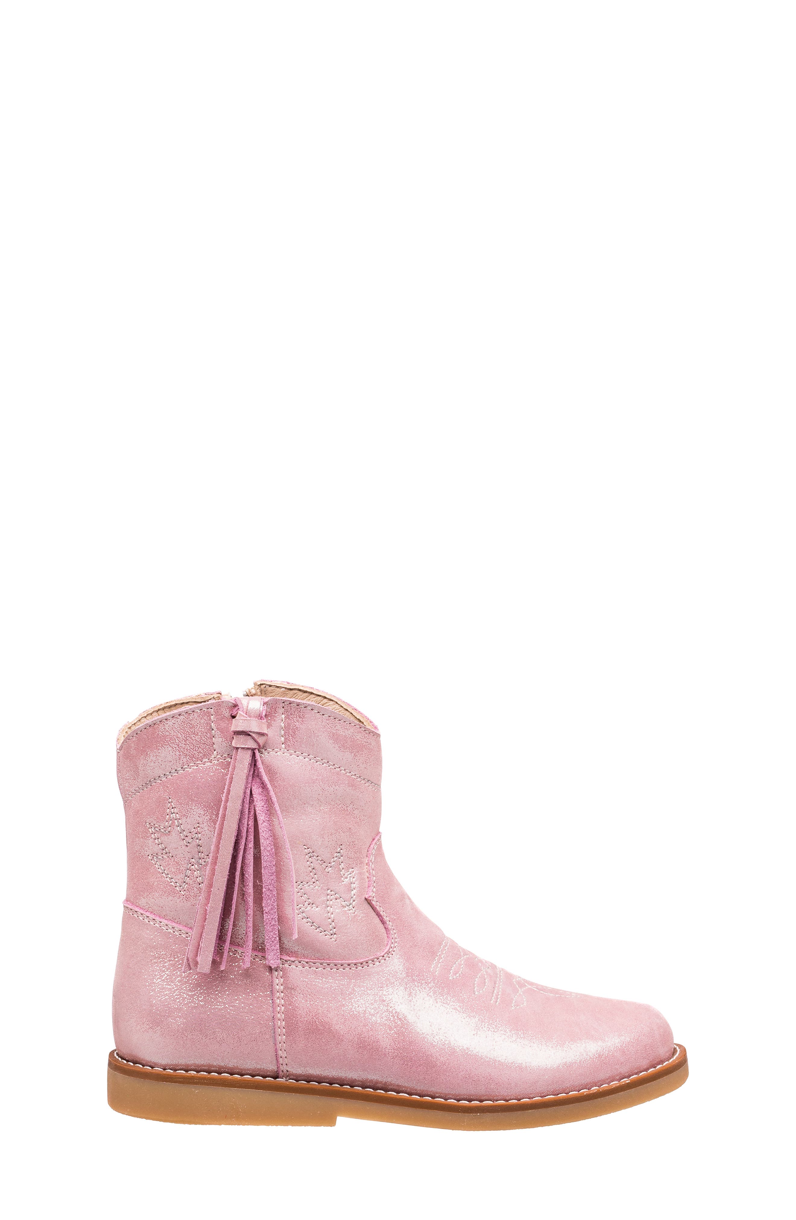 Elephantito Hannah Cowboy Boot, Alternate, color, Metallic Pink