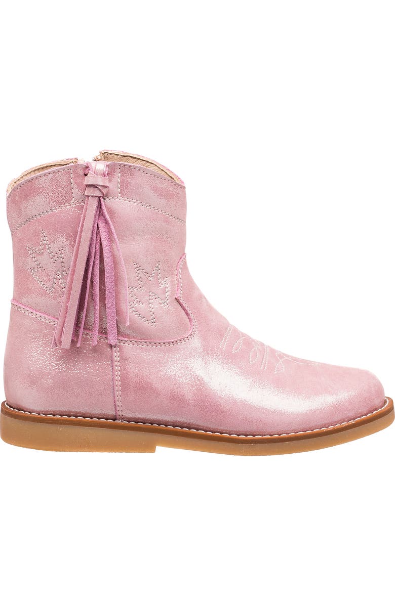 Elephantito Hannah Cowboy Boot, Alternate, color, Metallic Pink
