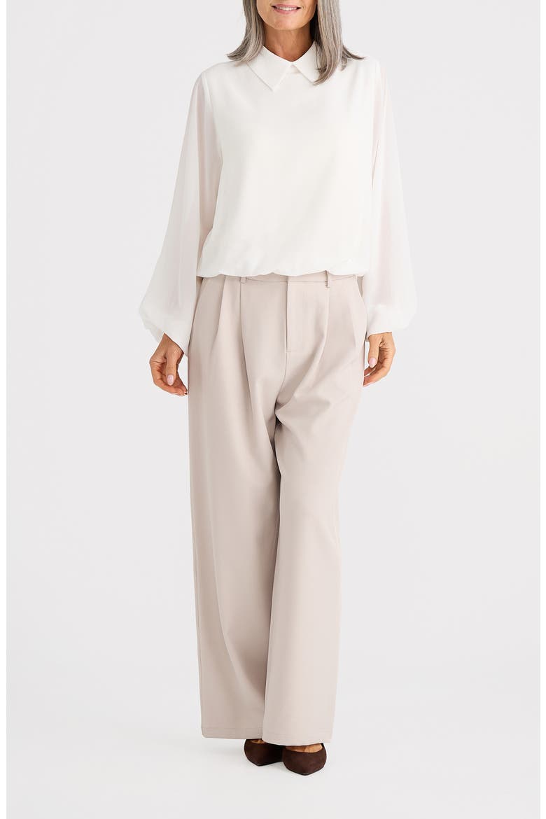 Gweneth Top, Alternate, color, IVORY