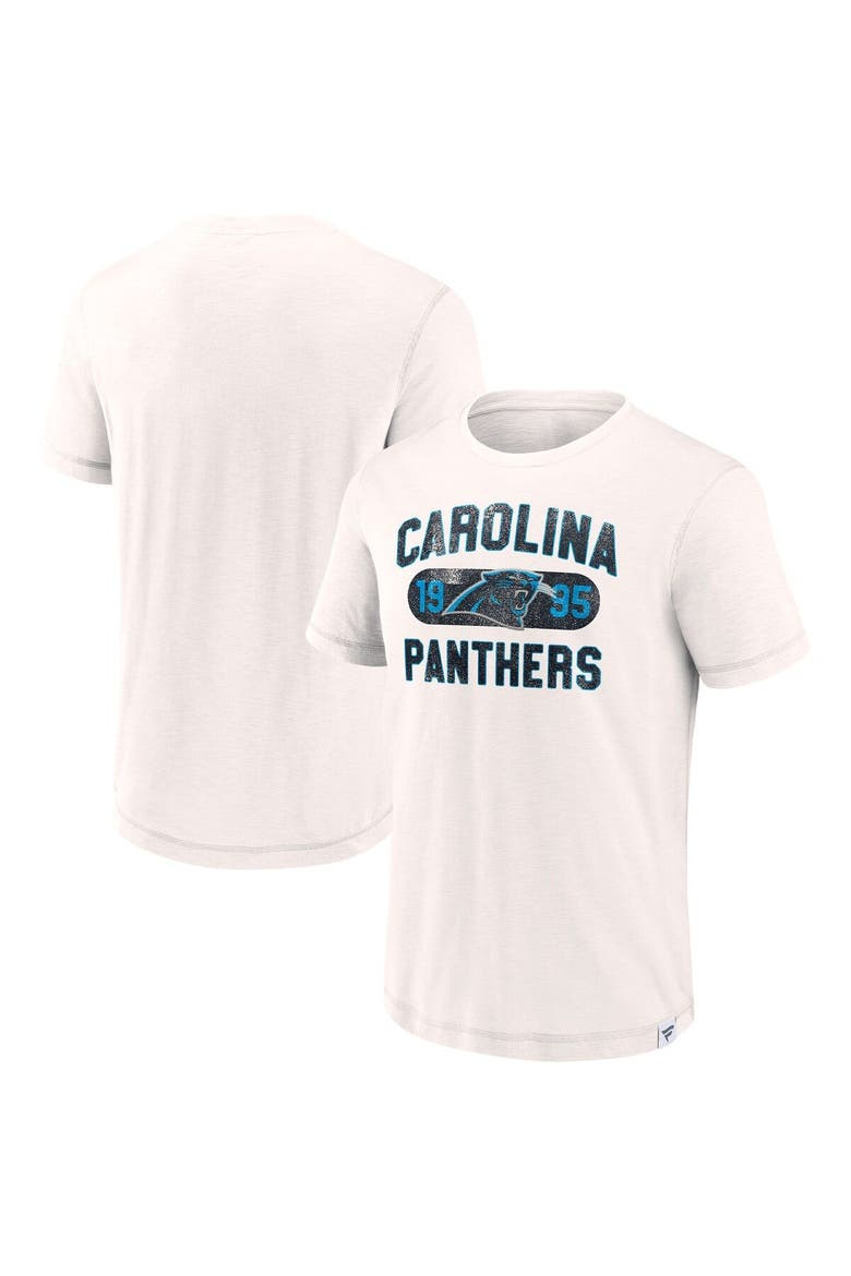 Men's Fanatics Branded White Carolina Panthers Act Fast T-Shirt, Main, color, White