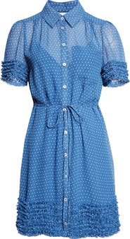 Cinq à Sept Galea Pin Dot Minidress