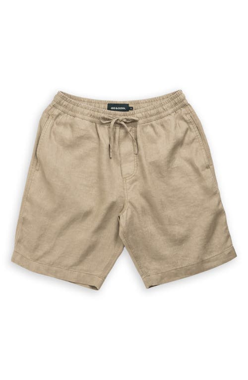 Rodd & Gunn Linen Shorts In Brown