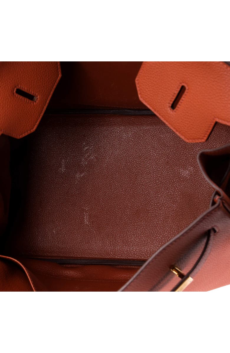 Pre-Owned Hermes Birkin Handbag Brown Togo with Gold Hardware 35, Alternate, color, Brique