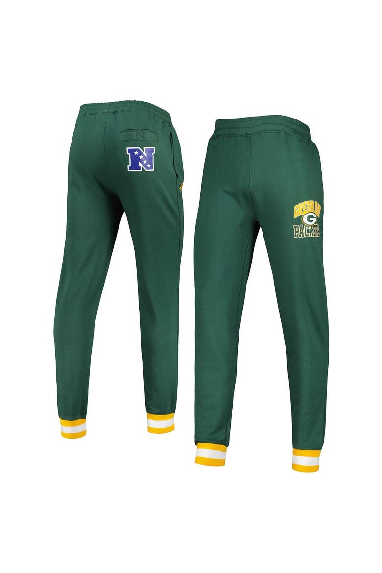 Men's Starter Green Green Bay Packers Blitz Fleece Jogger Pants, Main, color, Green