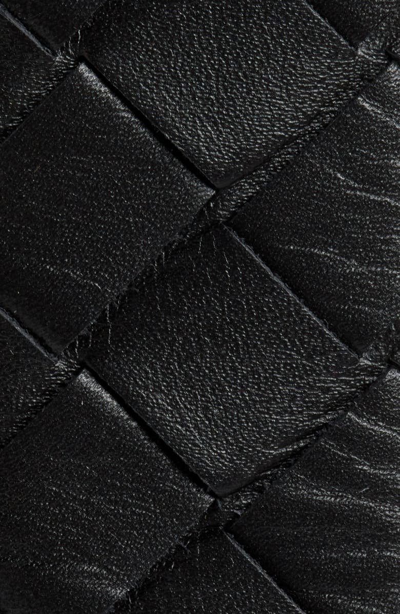 Bottega Veneta Intrecciato Leather Belt, Alternate, color, 