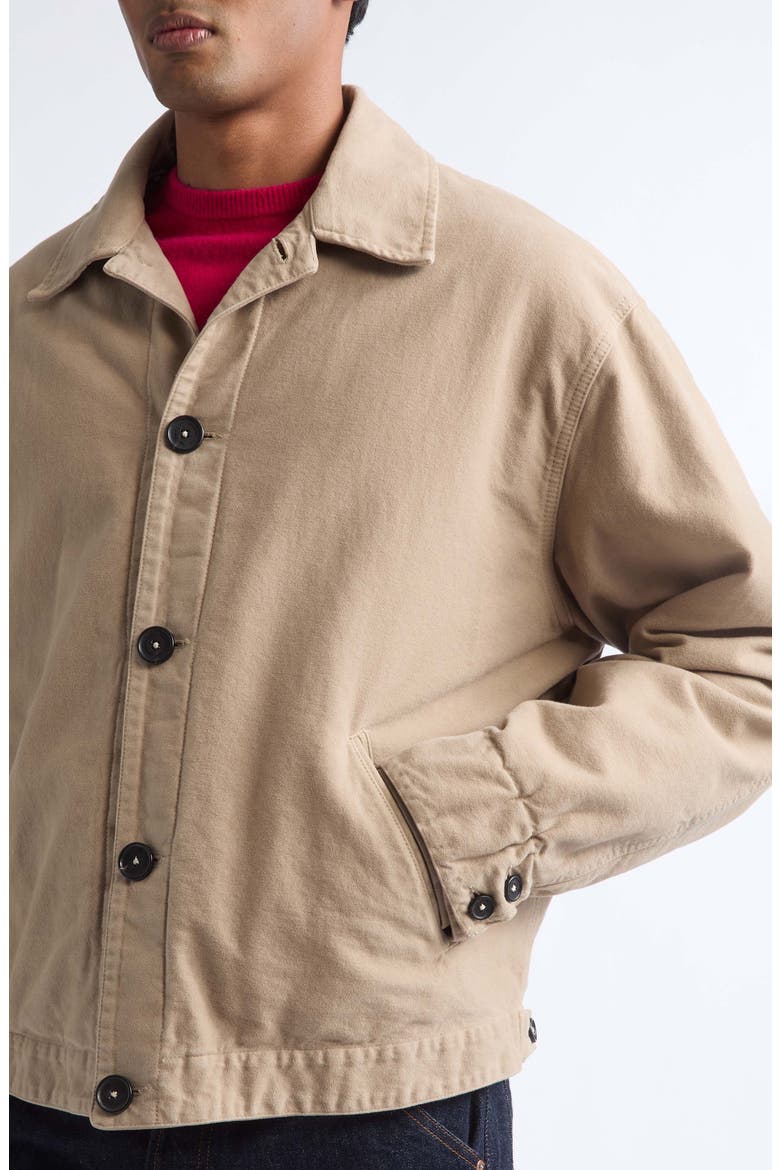Cadillac Cotton Padded Jacket, Alternate, color, FOSSIL