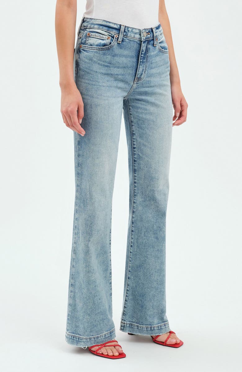 DAZE The Heartbreaker Flare Jeans, Alternate, color, New Flame