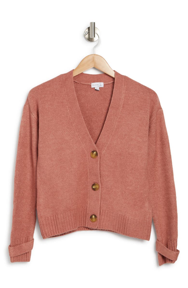 Olivia Sky Jersey Button-Up Cardigan, Alternate, color, 