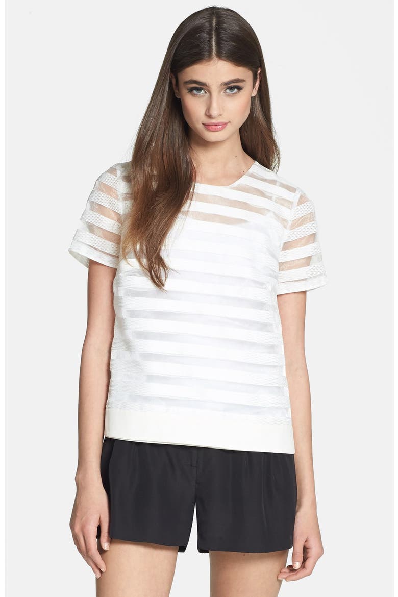 Halter Shirt Collar Top, Main, color, ZDNUCLOUD