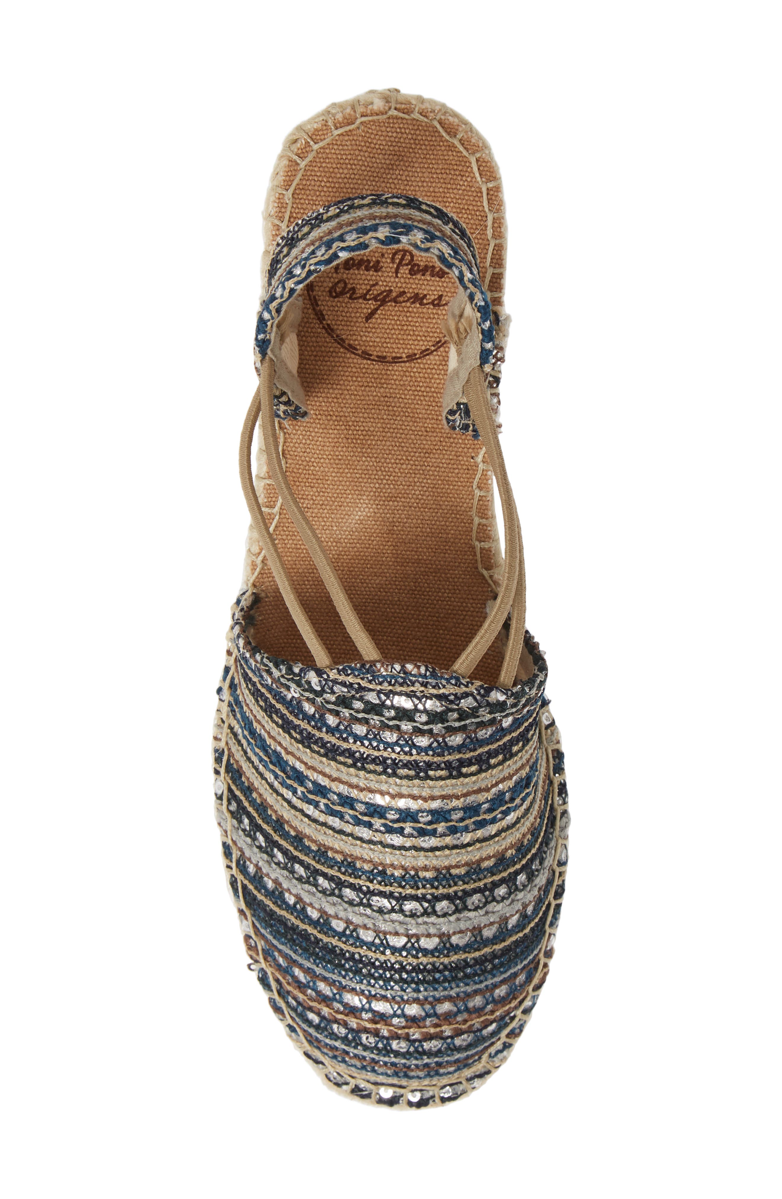 Tania Espadrille Wedge, Alternate, color, TAUPE FABRIC