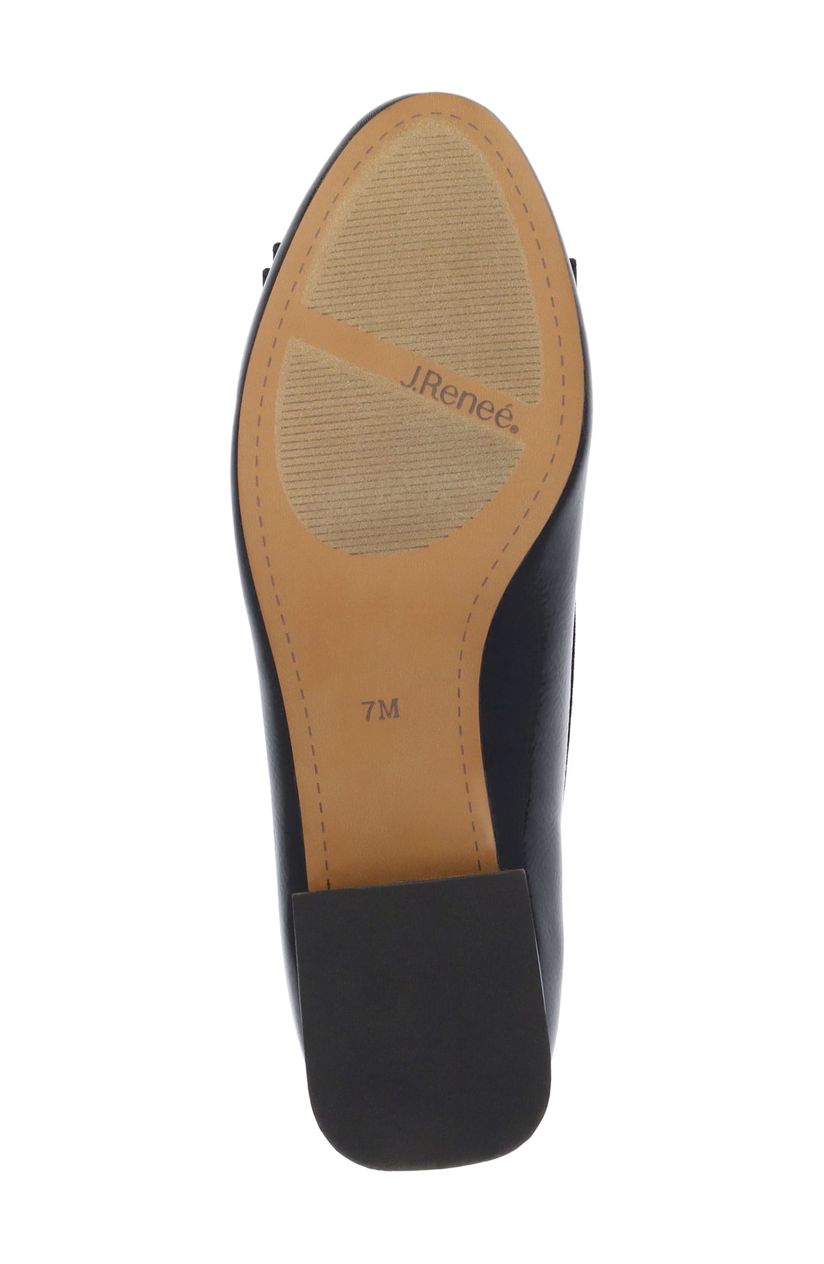 J. Reneé Kori Block Heel Pump, Alternate, color, Black