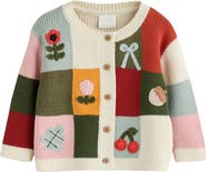 NEXT Kids' Colorblock Appliqu Cardigan