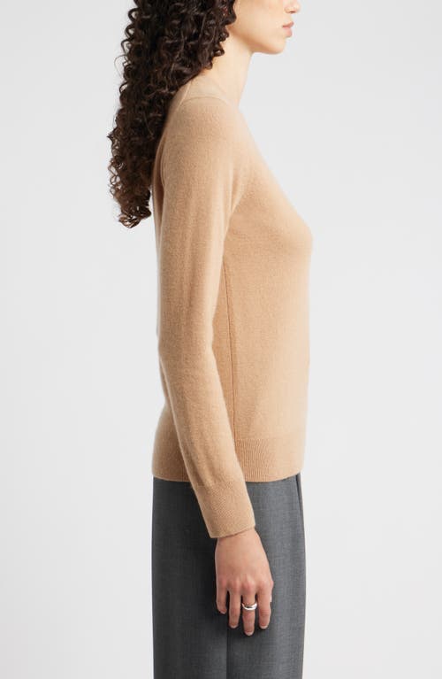 Nordstrom Cashmere Crewneck Sweater In Yellow