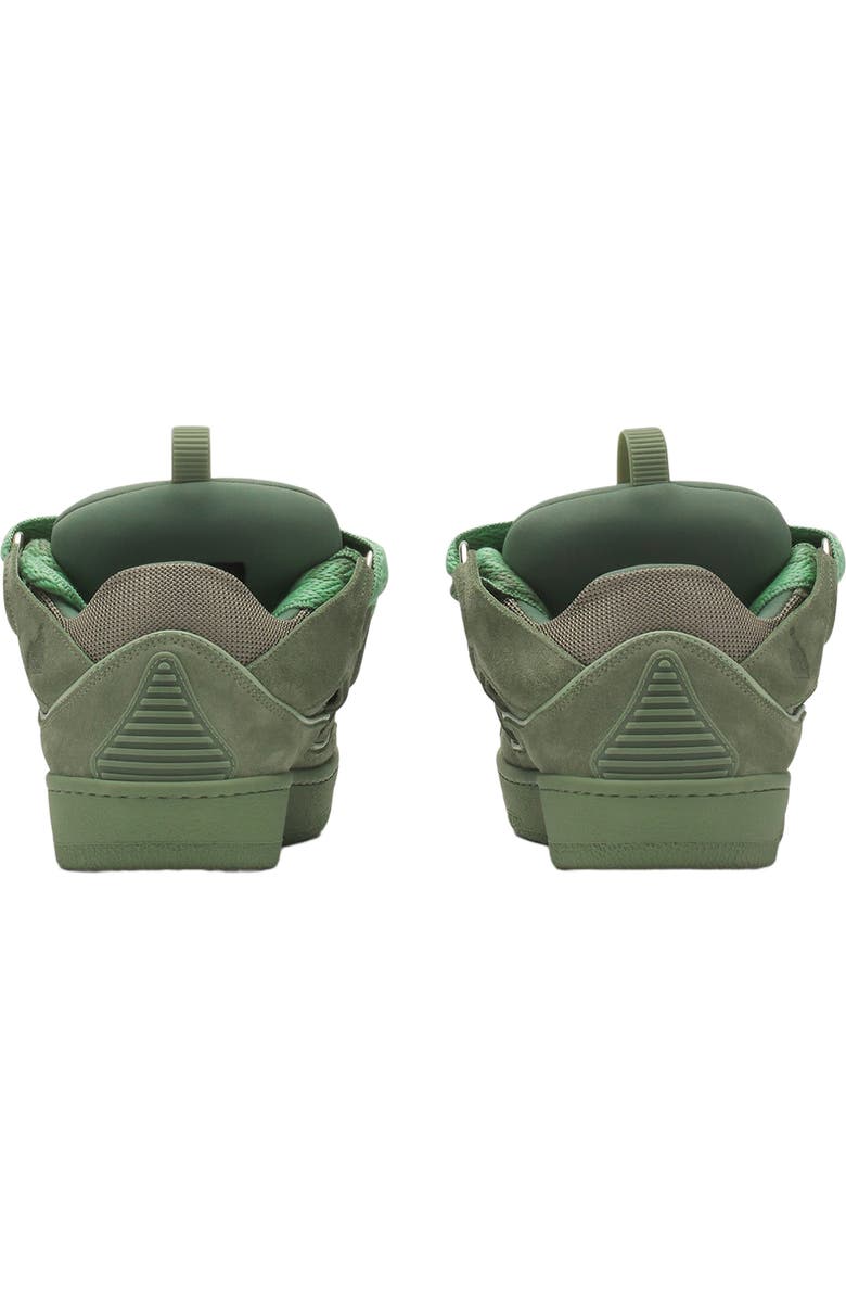 Lanvin Curb Monochrome Leather sneakers, Alternate, color,