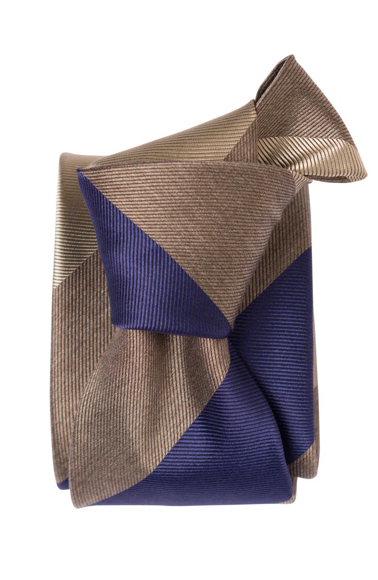 Elizabetta Conero - Extra Long Silk Jacquard Tie for Men, Alternate, color, 
