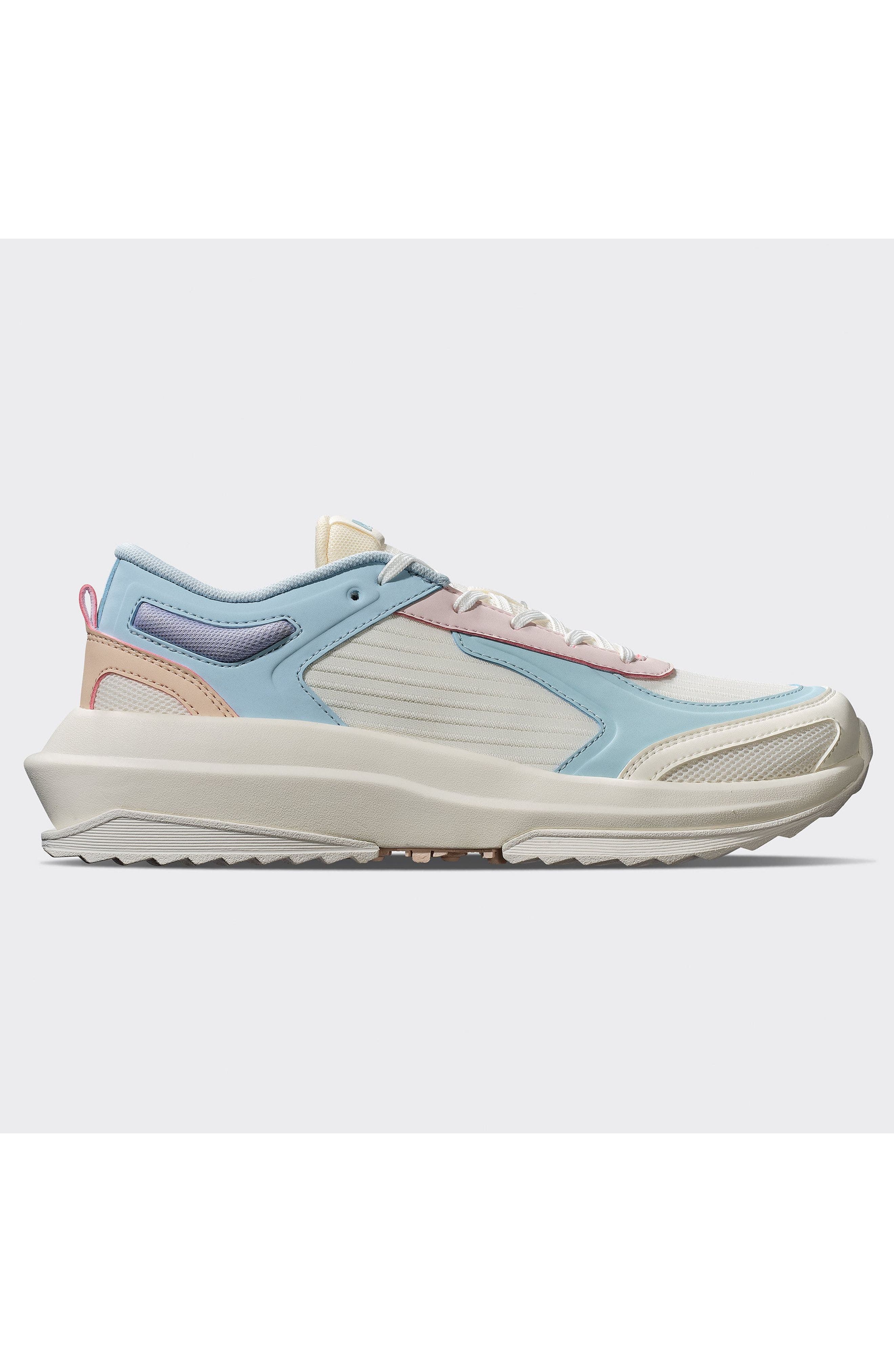 Women's Jogger Linen Powder Blue Chalk Sneaker, Main, color, Linen-PowderBlue-Chalk