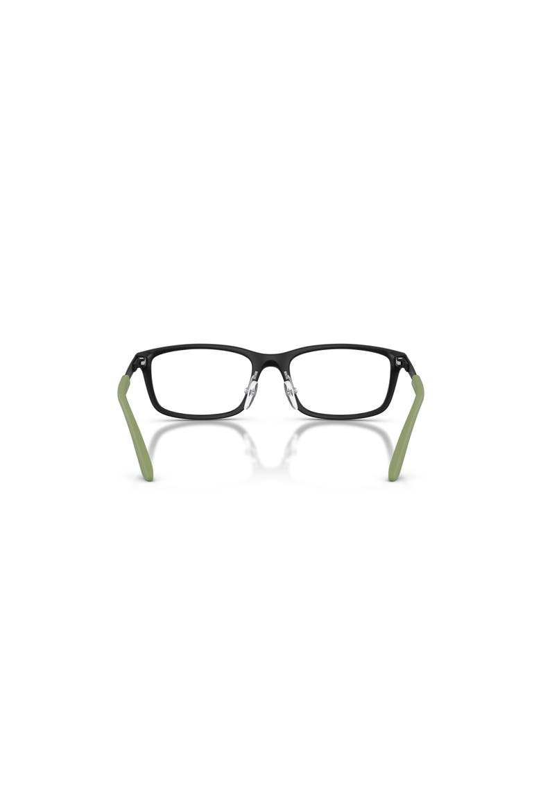 49mm Rectangle optical glasses, Alternate, color, Black
