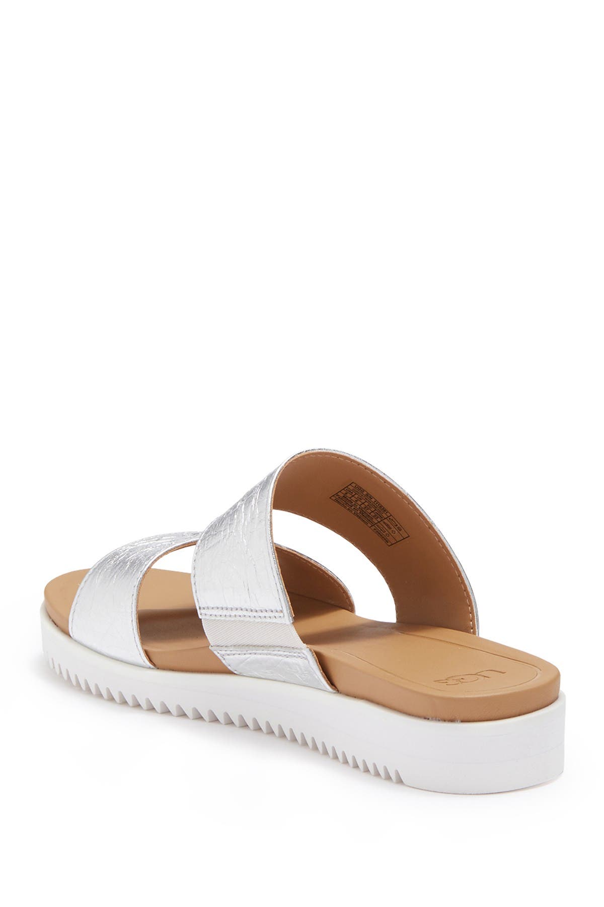 UGG<sup>®</sup> Zyle Metallic Slide Sandal, Alternate, color, 