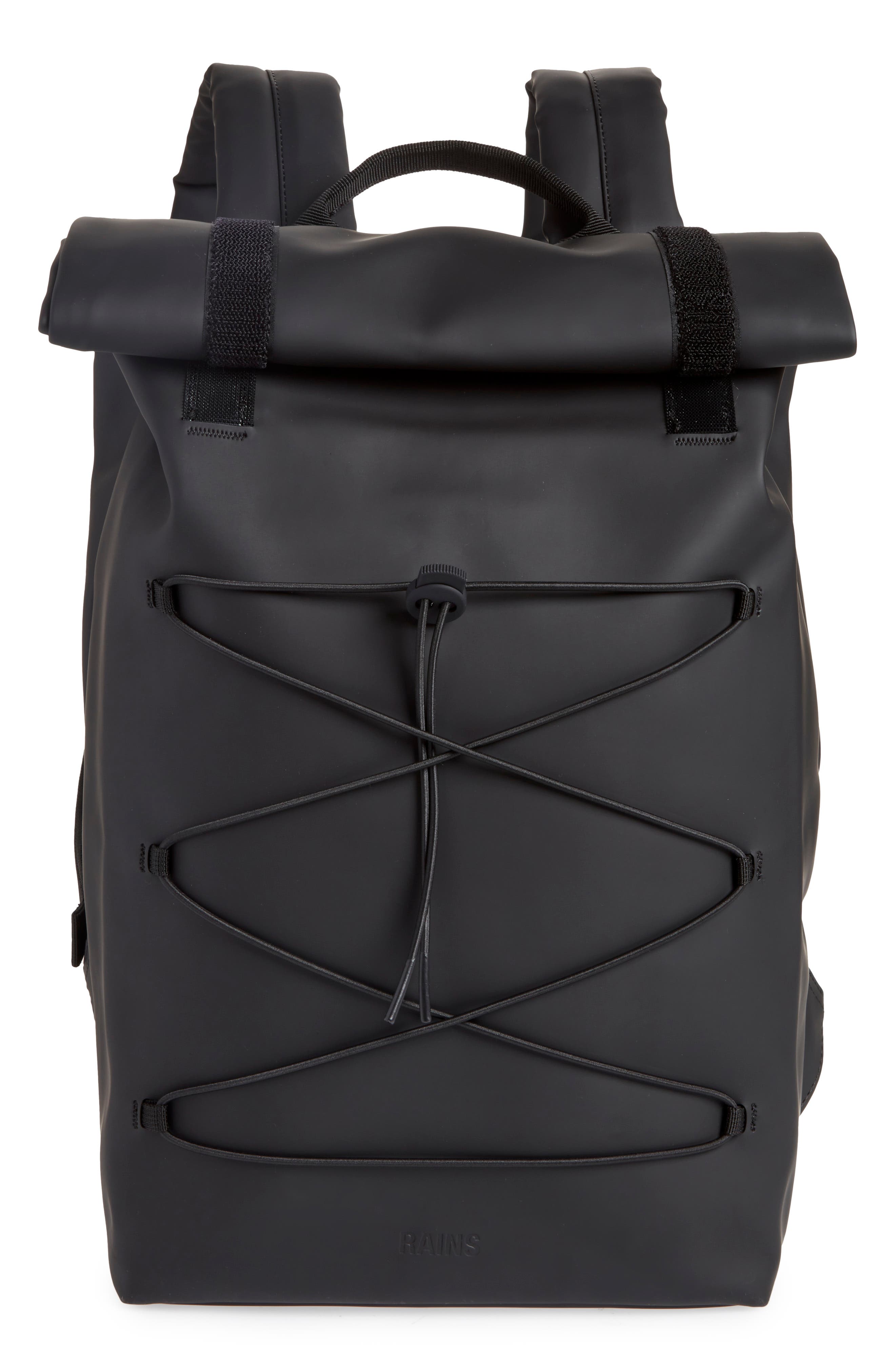 Rains Rolltop Backpack, Main, color, 