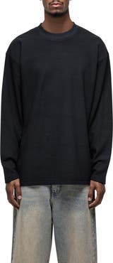 Good For Nothing Scribble Long-Sleeve Waffle T-Shirt