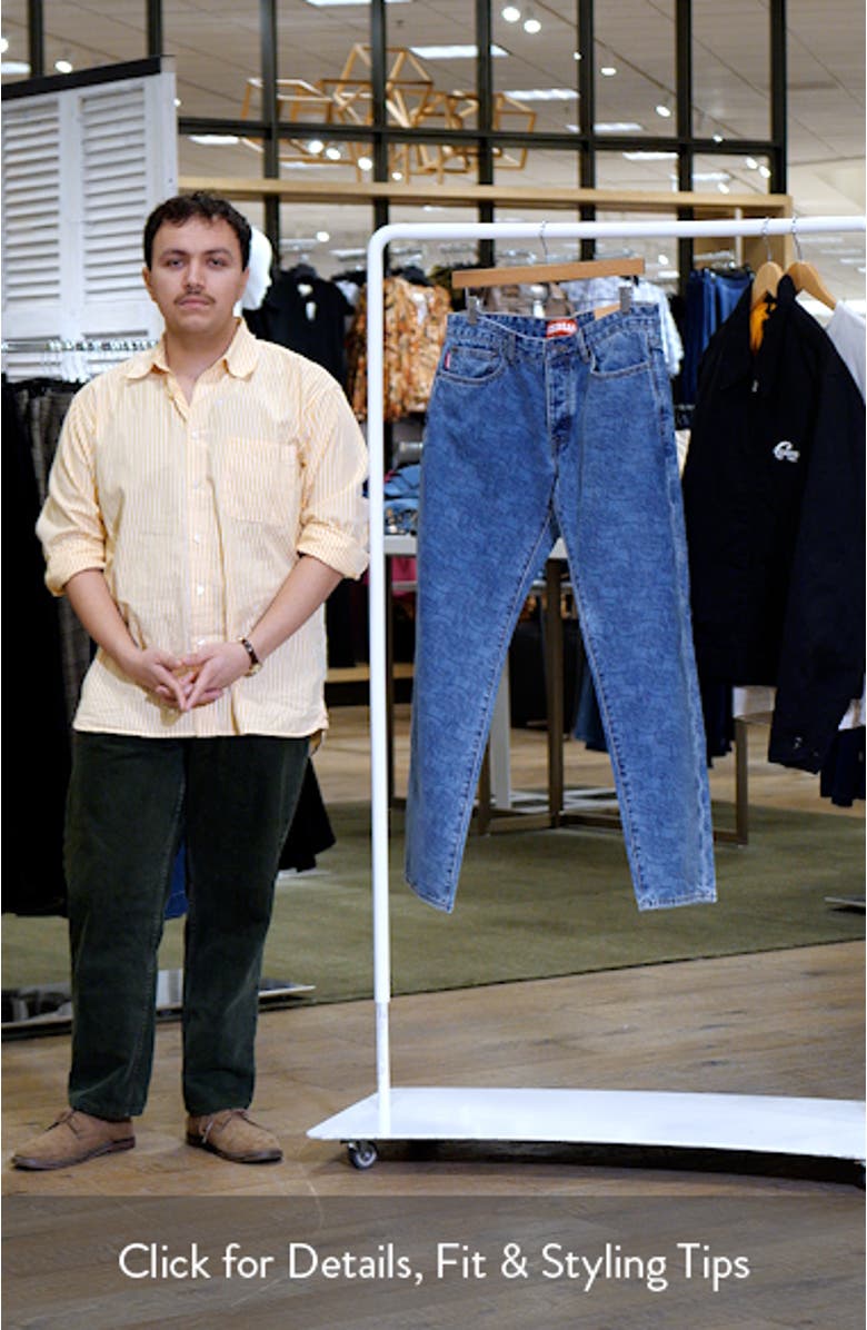 One Hundred Strawberry Straight Leg Jeans, sales video thumbnail