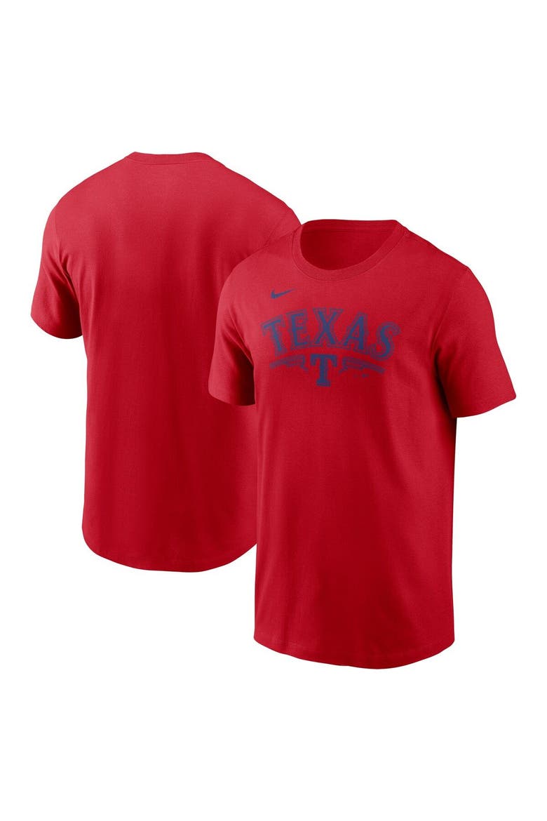 Men's Nike Red Texas Rangers Local Team T-Shirt, Main, color, Red