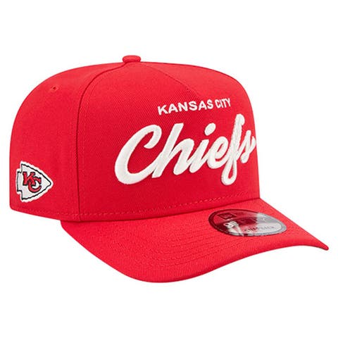 Men
s New Era  Red Kansas City Chiefs Local Play A-Frame 9FIFTY Snapback Hat