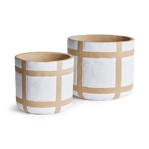 Phoenix Flowerpot Planters, Set of 2
