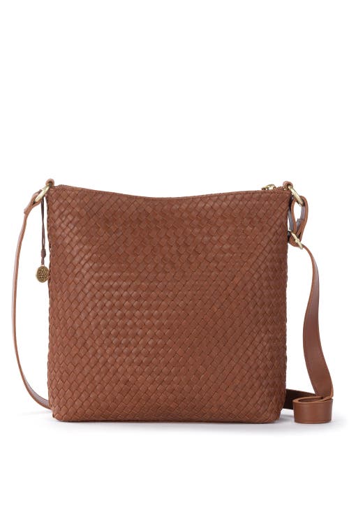 The Sak Lucia Crossbody Leather Bag In Brown