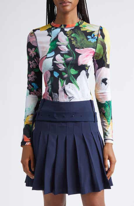 Stine Goya Floral Print Jersey Top