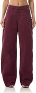 AFRM Bexley Corduroy Pocket Barrel Leg Jeans