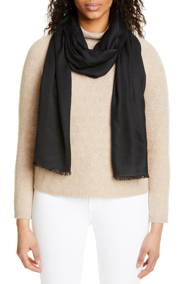 Max Mara Upupa Silk Scarf, Main, color,