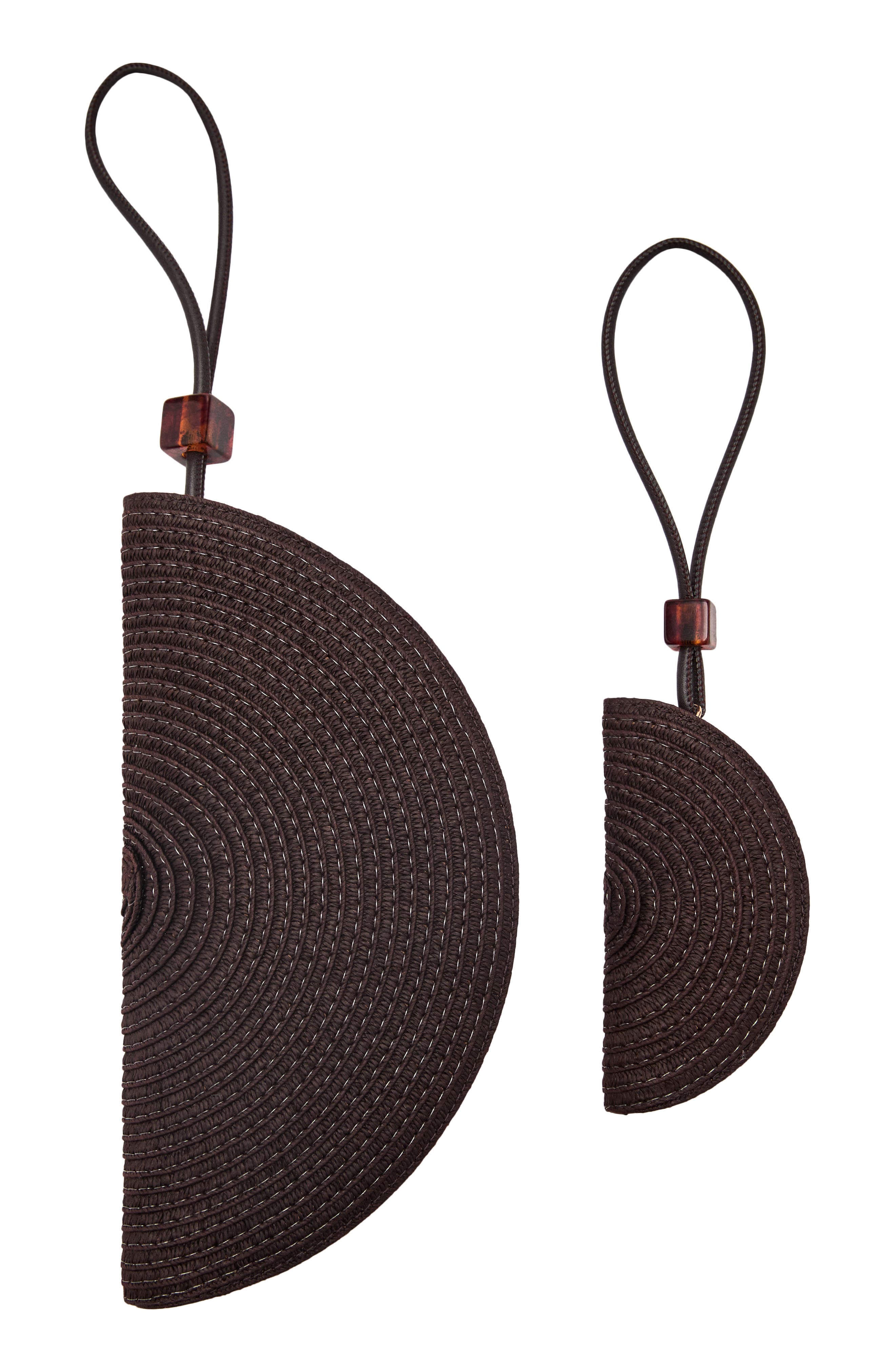 MANGO Straw Toiletry Bag, Alternate, color, 