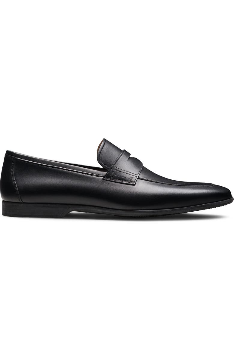 Magnanni Ramiro Penny Loafer, Alternate, color, Black