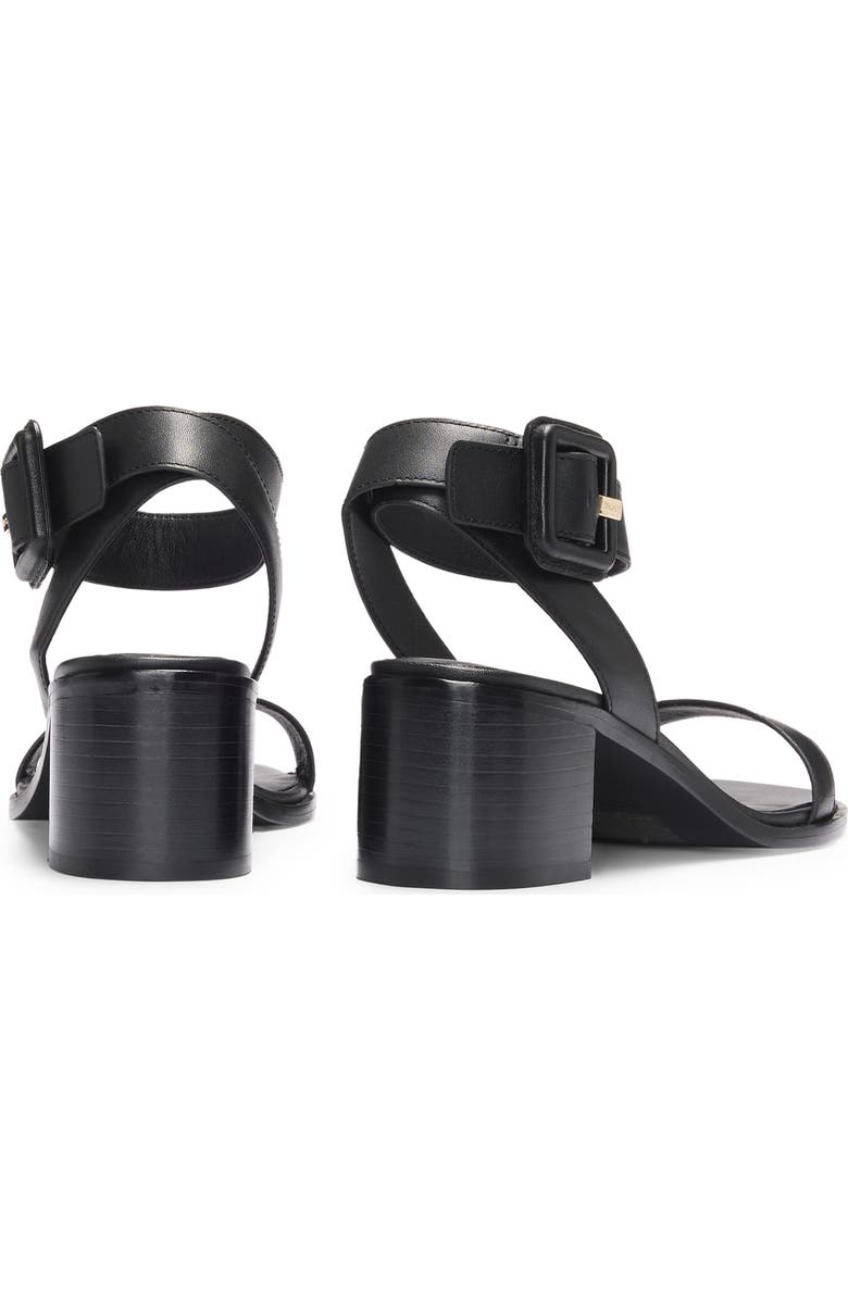 BOSS Charlize Ankle Strap Sandal, Alternate, color, Black