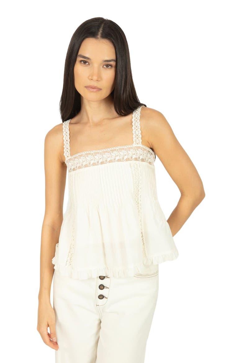 Audrey Top, Alternate, color, ANTIQUE CRÈME
