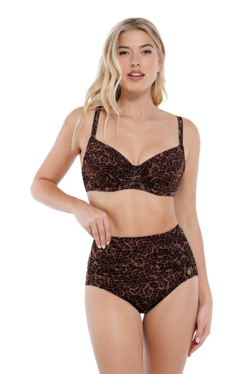 Shapewear Ruched Tummy Control Bikini Brief